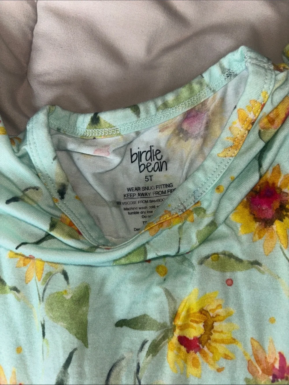 Birdie Bean Flower Dress (bamboo)